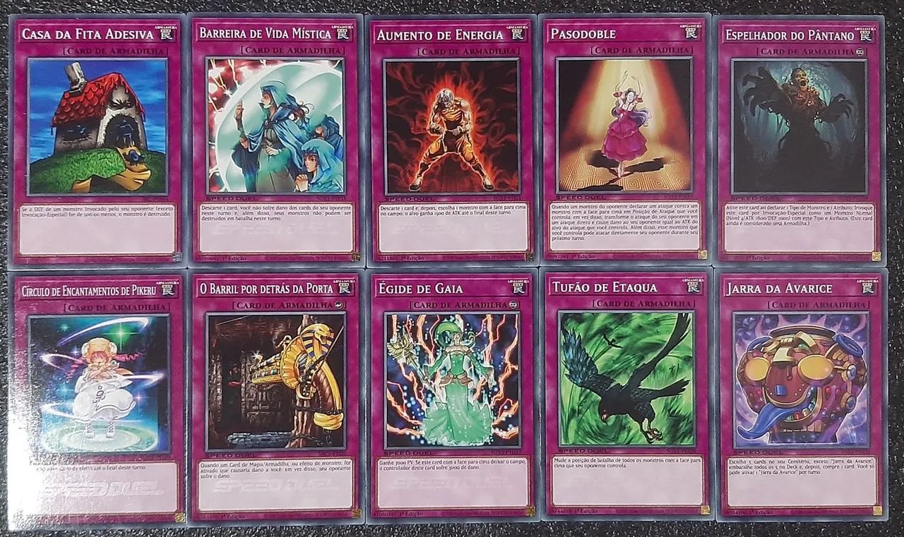 Deck rosas cartas originais de yu-gi-oh - Foto 3
