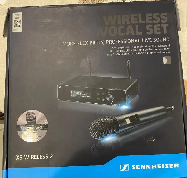 Microfone Sennheiser xs wireless 2