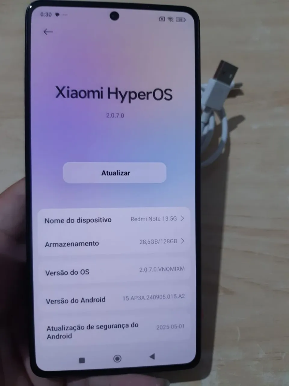 Vendo Note 13 5g Novinho