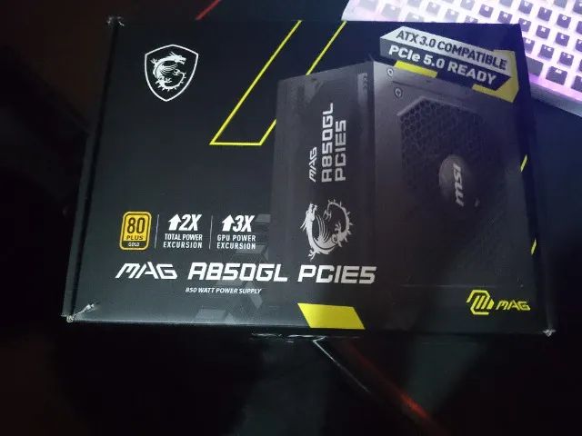 Kit Gamer Ryzen 5 5600X + 32GB RAM + B550M + Fonte 850W - Semi-novo - Foto 5