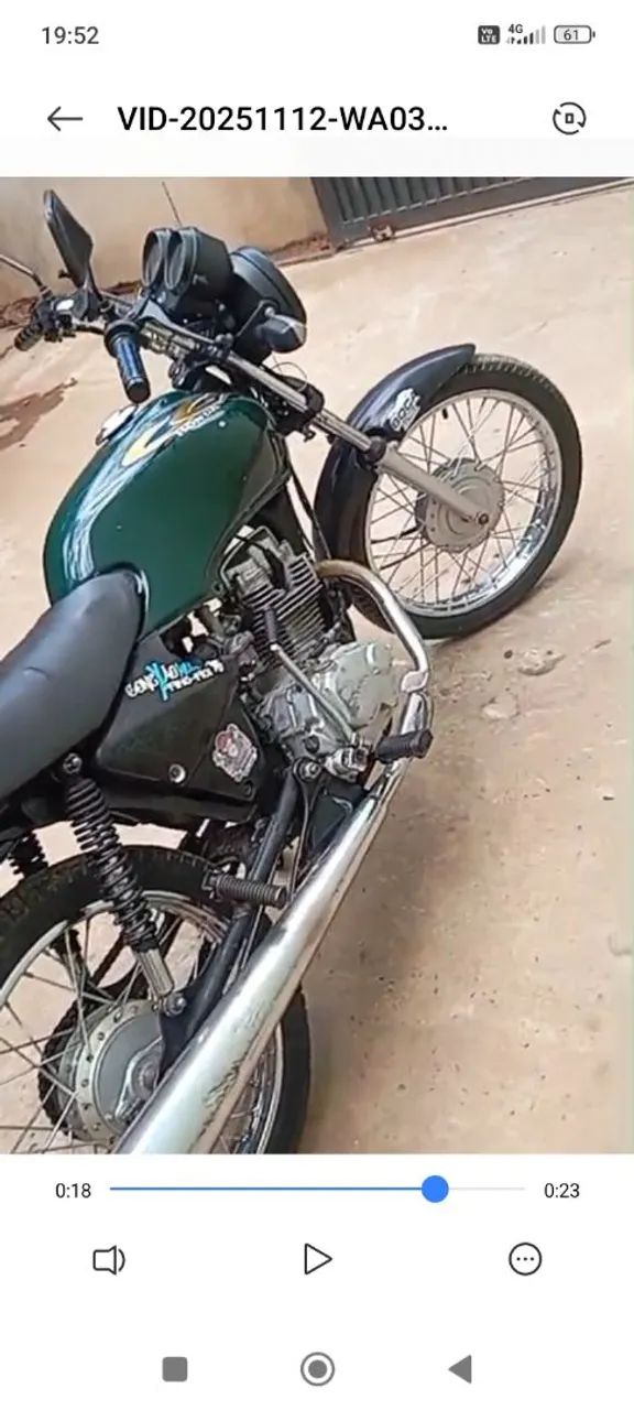 CG 125 KS 2001 $5.500 - Foto 3