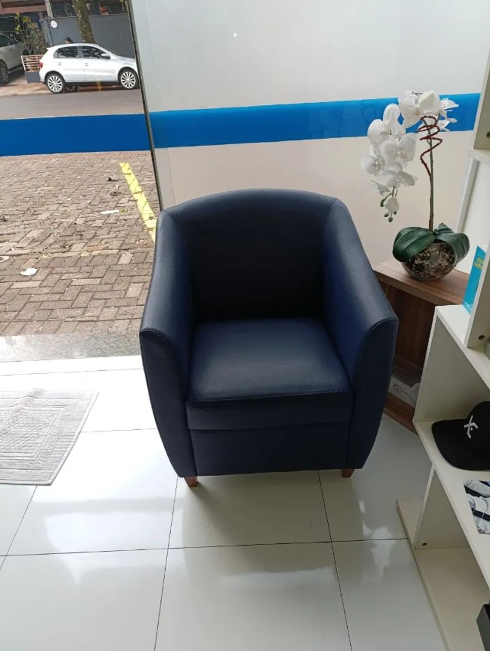 Poltrona azul - Foto 4