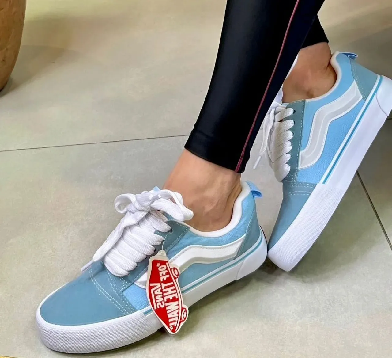 Tênis Vans Azul Bebê