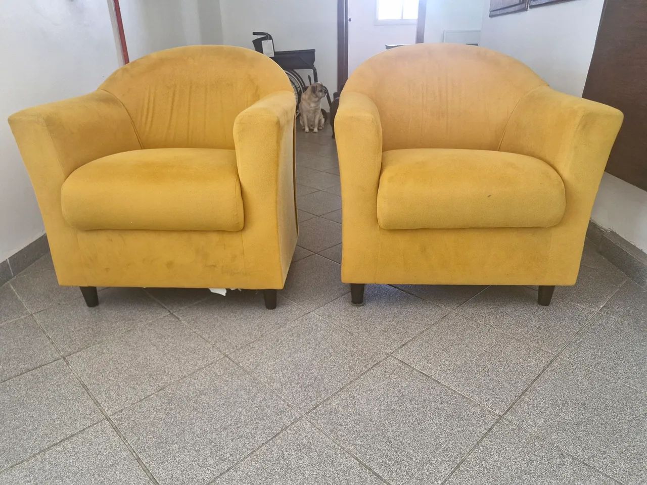 Poltrona Amarela Confortável - Foto 3