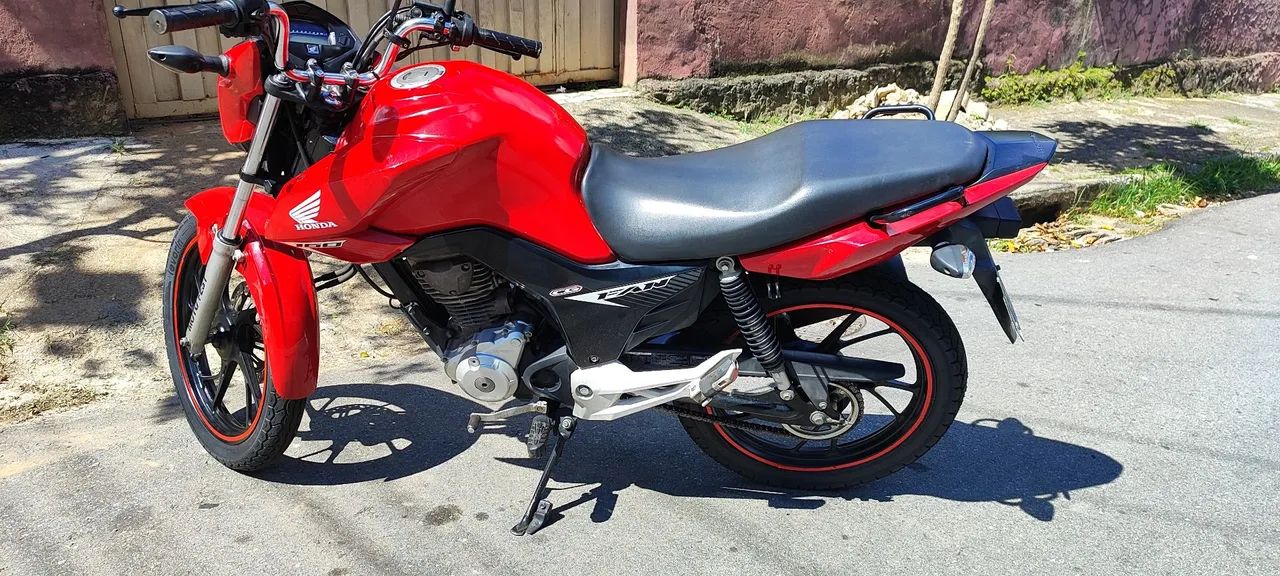 Honda CG 160 Fan - Vermelha - 2021 - Foto 3