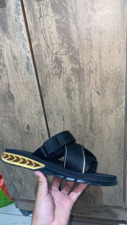 Sandália rakka Masculina Preta
