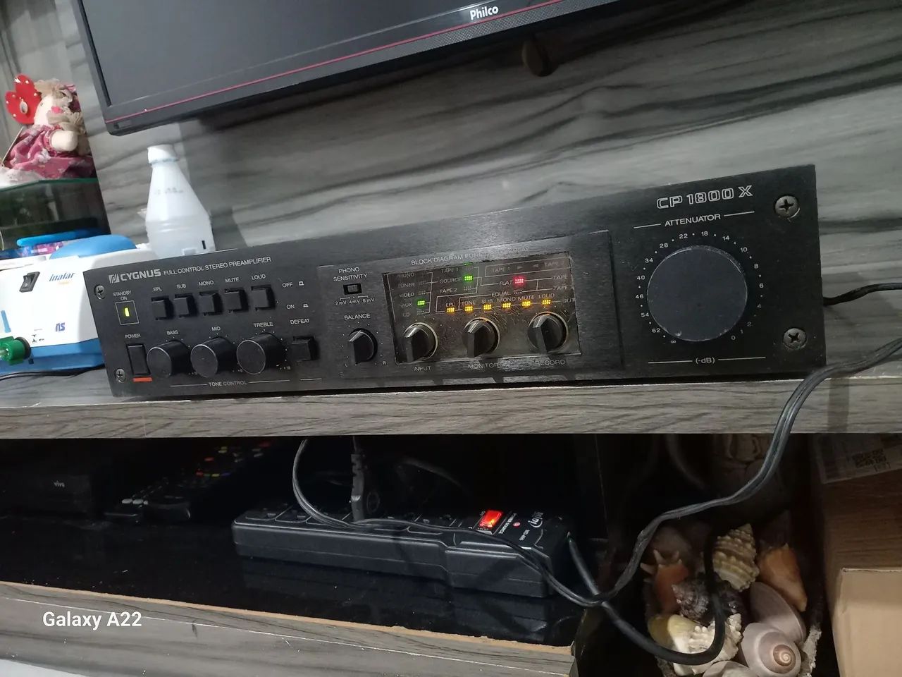 Amplificador Estéreo Cygnus CP 1800 X - Foto 3