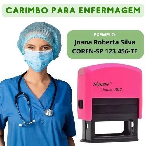 Carimbo automático profissional 