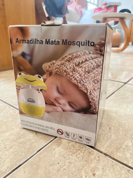 Aparelho repelente de mosquitos inteligente em formato de sapo - Foto 2