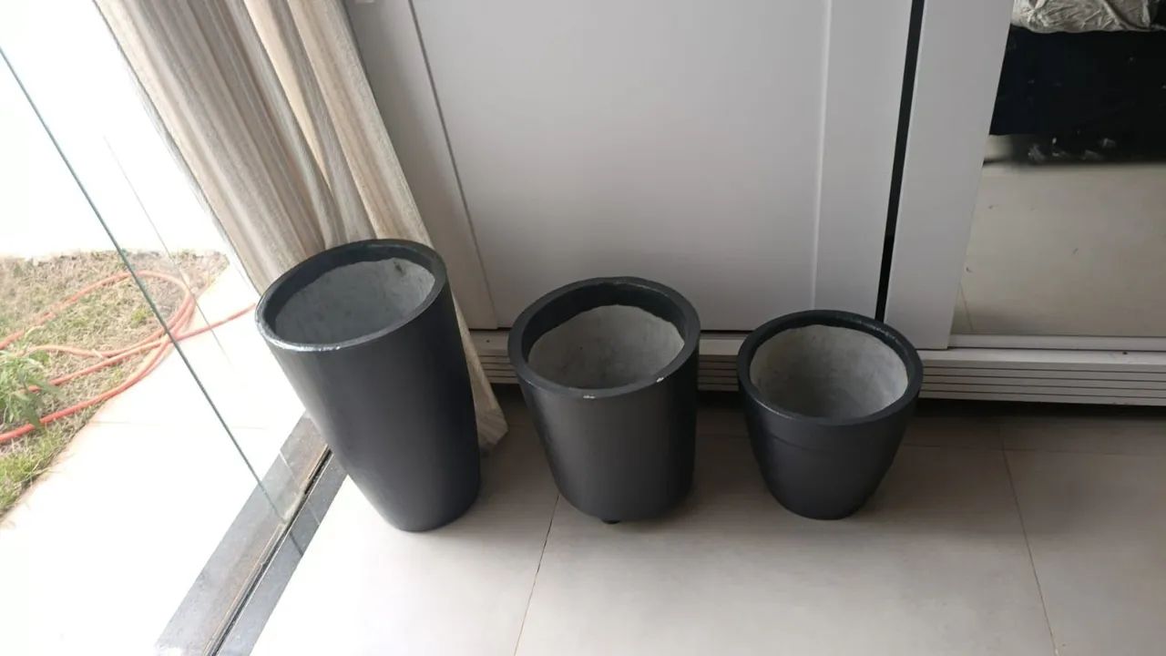 Vasos de plantas de cimento  - Foto 4