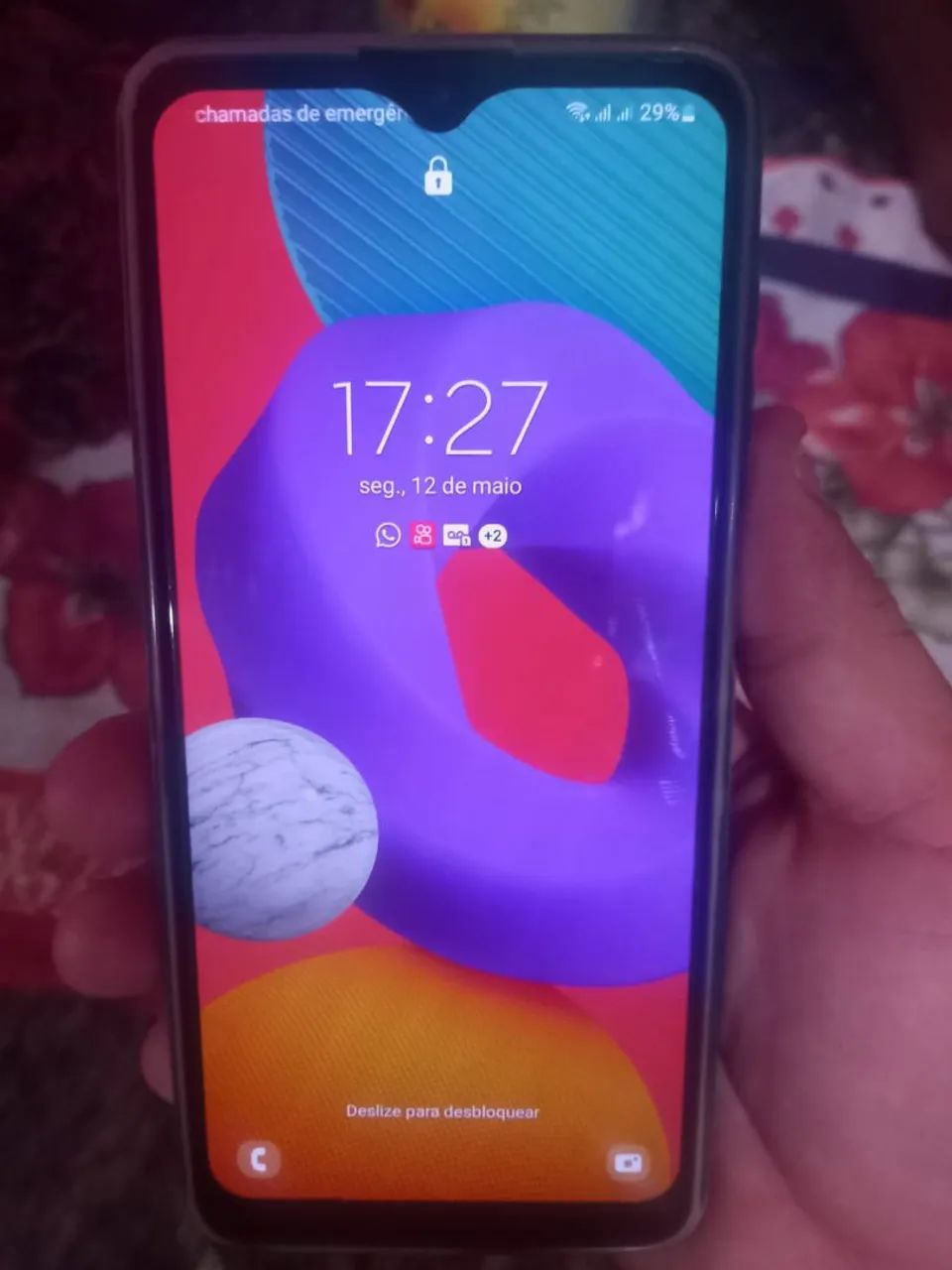 Celular M22 128g todo Bom pra uso  - Foto 2