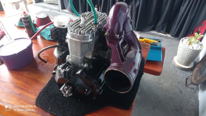 Motor Jet Ski Kawasaki 650cc 2 tempos  - Foto 2