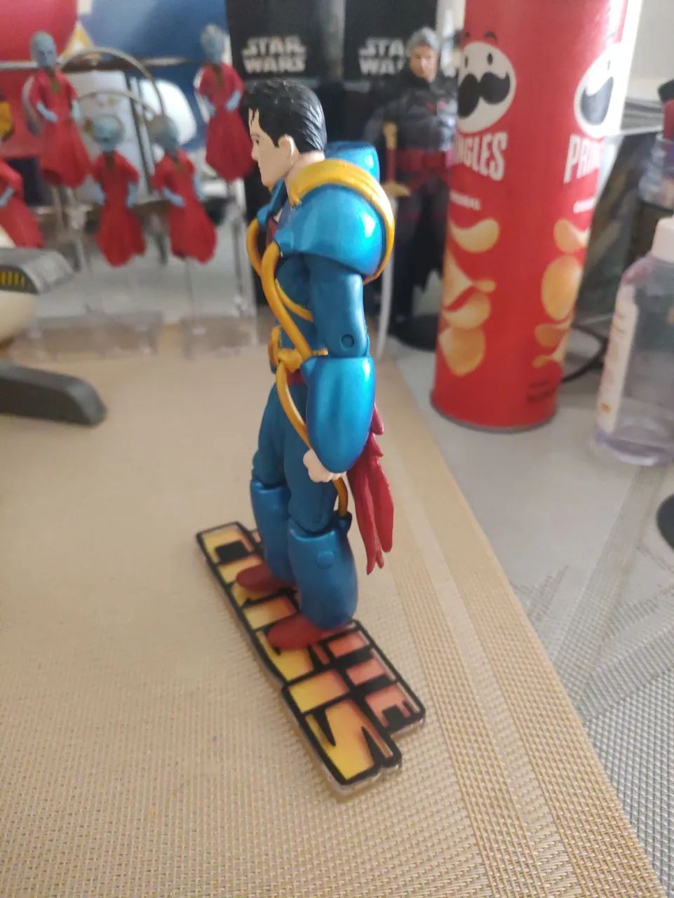 Boneco Superboy DC Direct Earth Prime Infinite Crisis Serie 1 compatível MCFARLANE - Foto 2