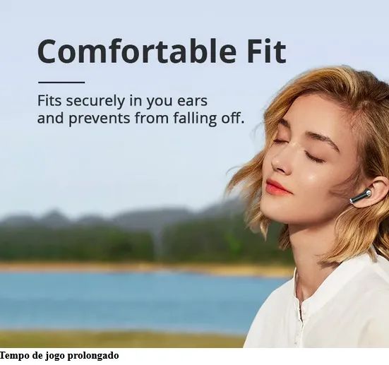 Fone de ouvido sem fio bluetooth 5.3 Tronsmart  - Foto 5