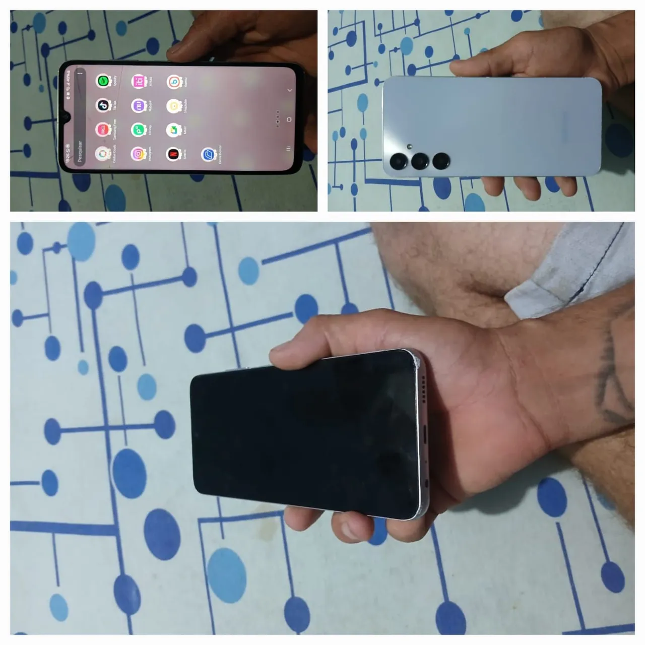 Vendo A05s por 500 reais interessado chamar no pv tem o carregador trinco mais não interfe