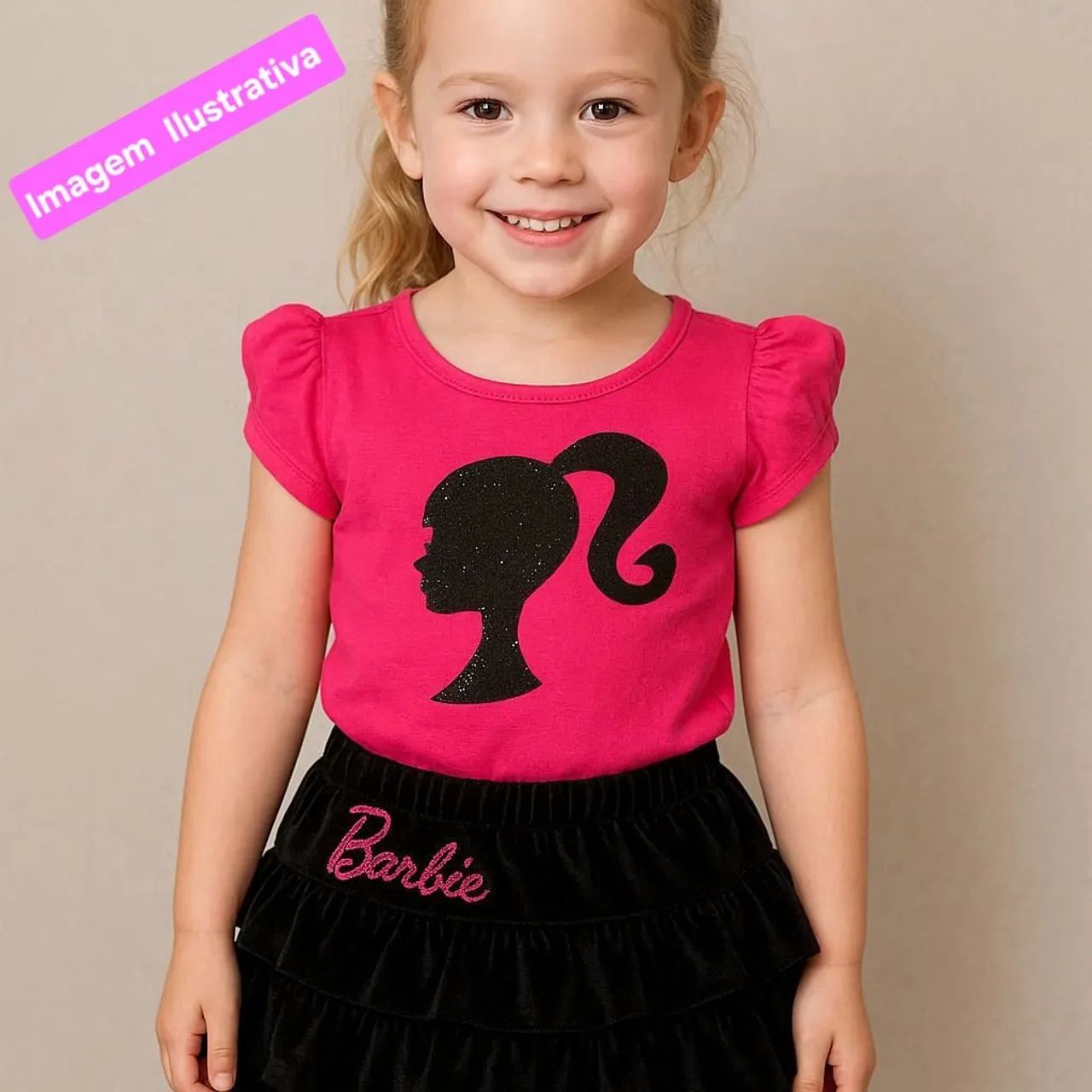Conjunto Barbie tam. 6
