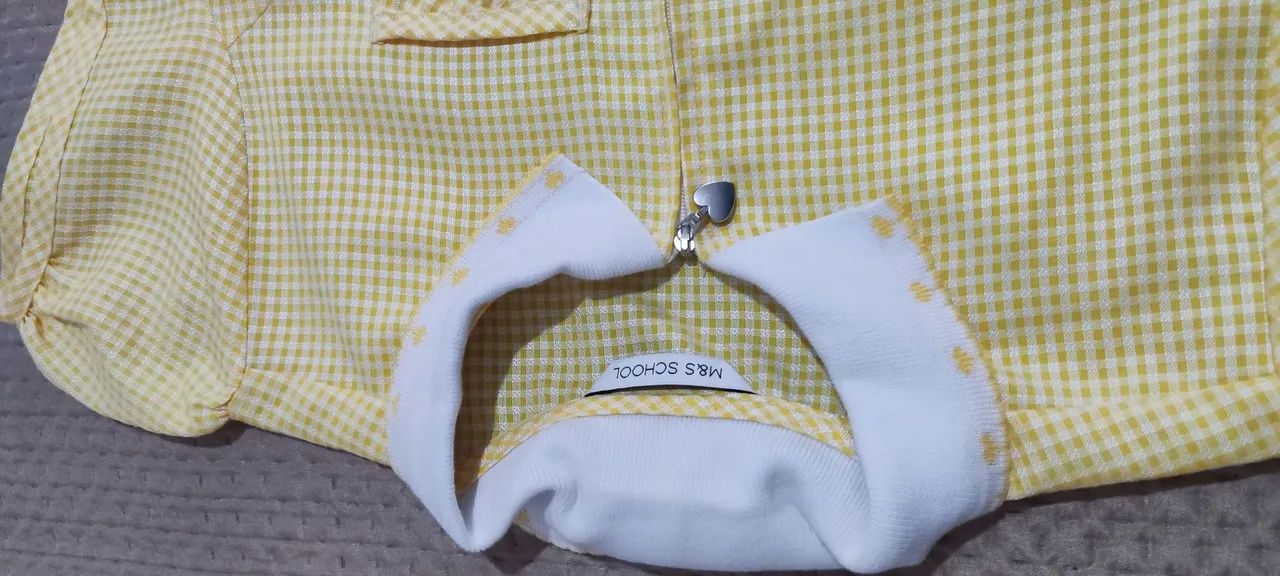 Vestido Marks & Spencer Xadrez Amarelo - Foto 2