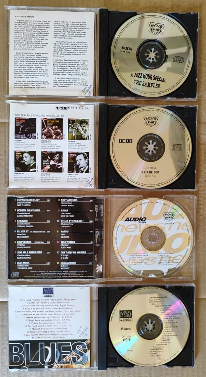 CDs Jazz e Blues - Diversos (Sara Vaughan Importado) + Brinde - Foto 4