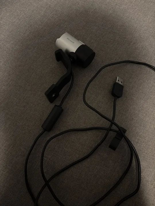 Webcam Microsoft LifeCam Studio (branco e preto somente) - Foto 4