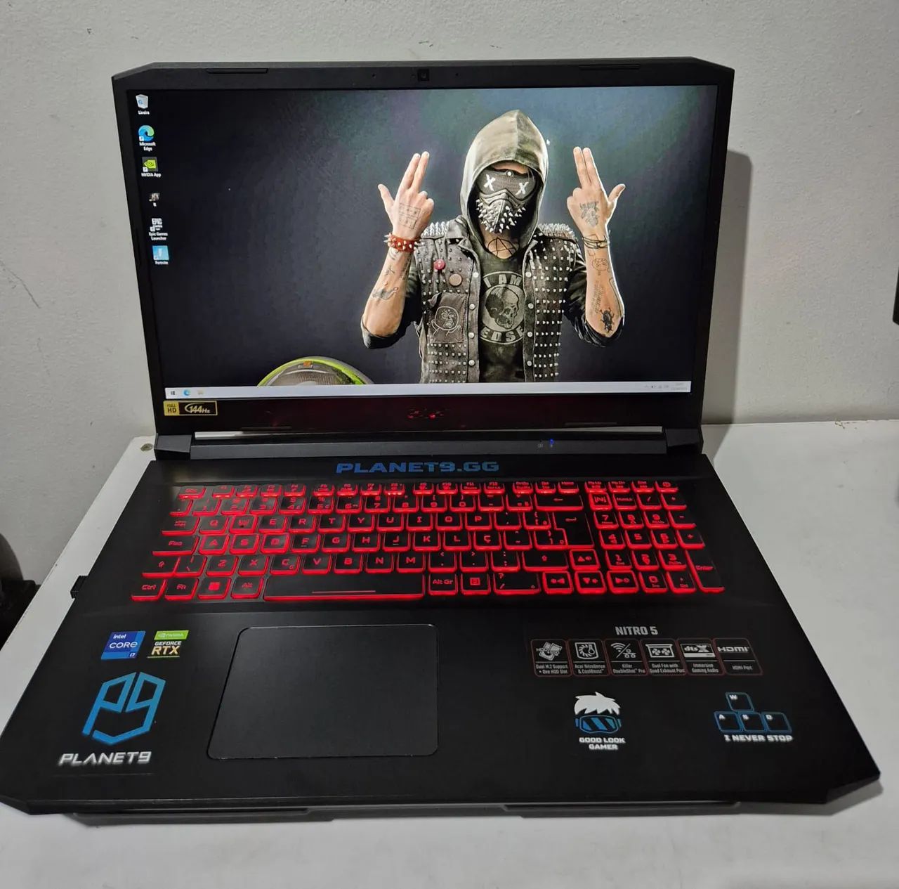 Nitro 5- i7 11ª + RTX 3050 COMPLETO 