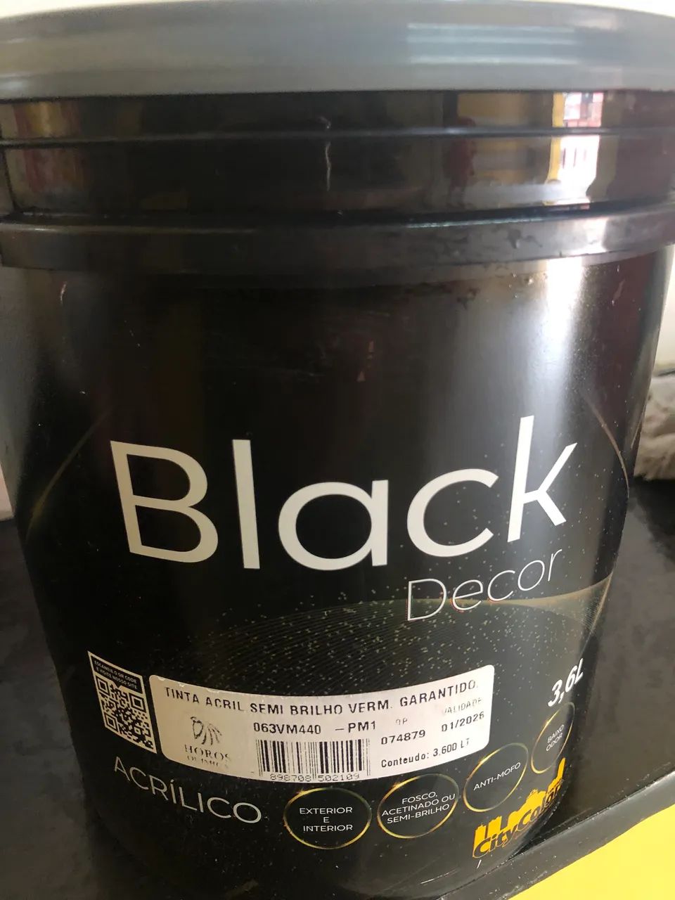 Tinta semi brilho City Color 3,6L - Foto 2