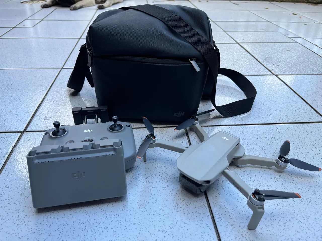 Drone DJI MINI 2 completo 3 baterias com bolsa