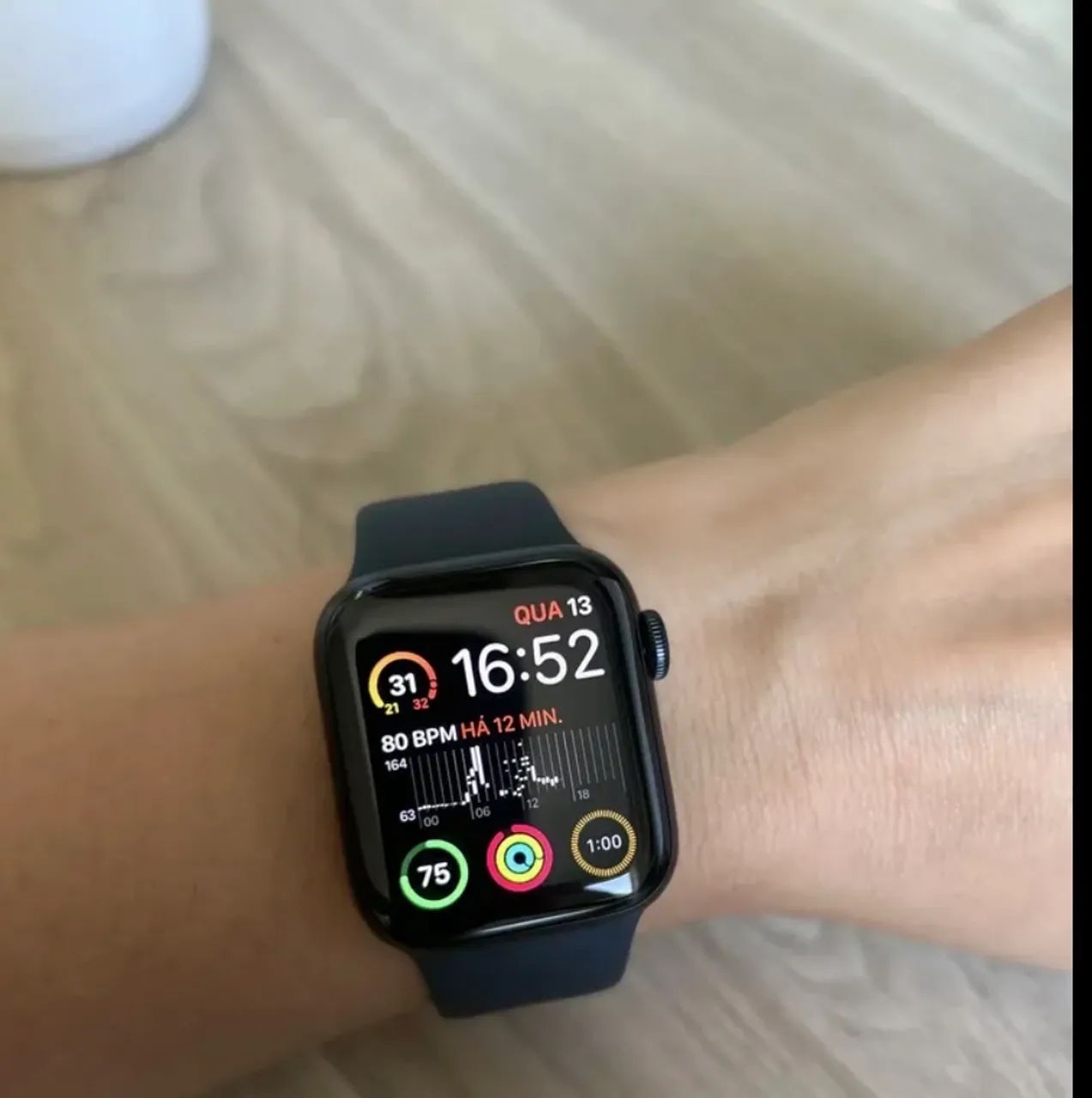 iPhone 17 + Apple Watch SE 3 ( pretos - garantia até 27