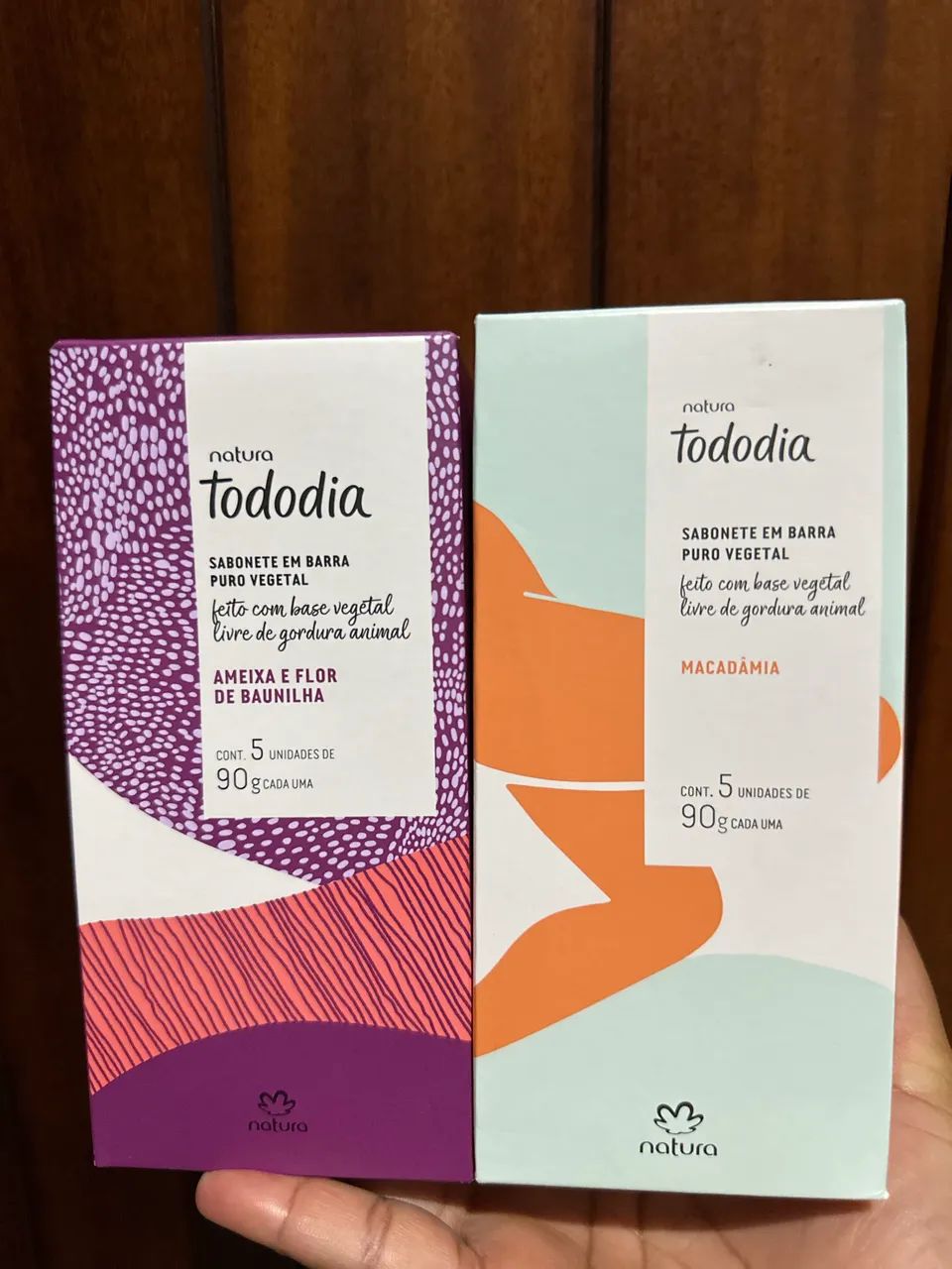 Kit 2 Caixas de Sabonetes Natura