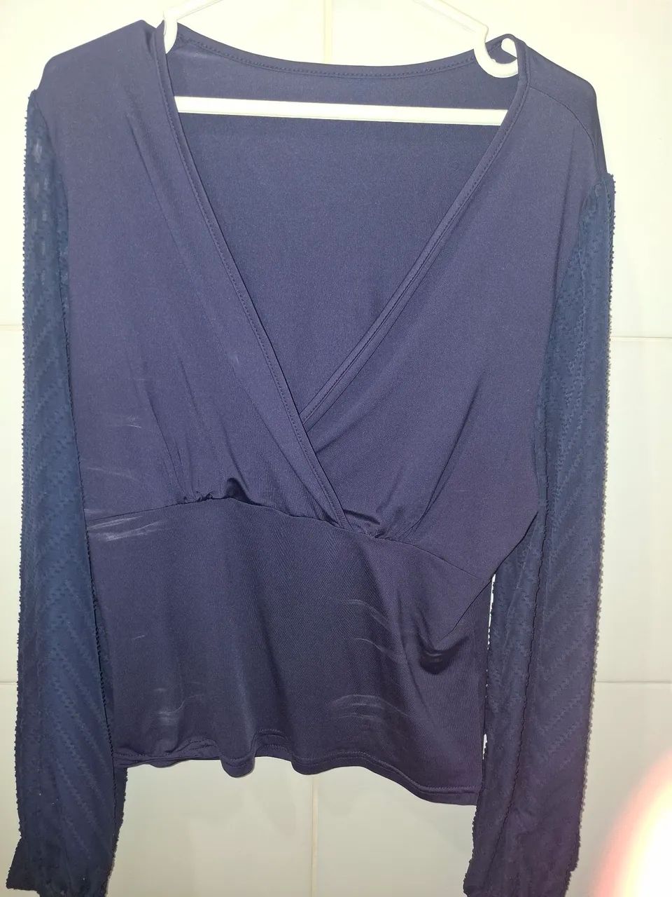 Blusa manga comprida - Foto 3