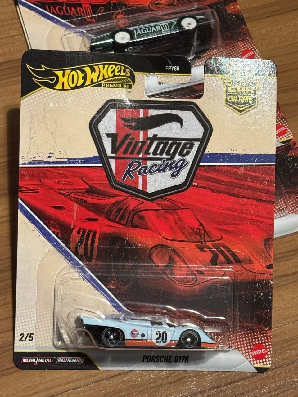 Hot Wheels Premium Vintage Racing Ferrari Completo - Brinquedos e