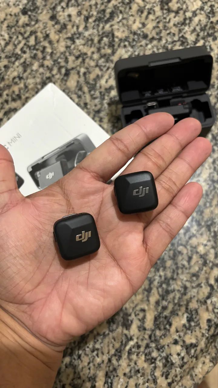Microfone Sem Fio Original | DJI Mic Mini (2 microfones + 1 Receptor + Case) - Foto 4