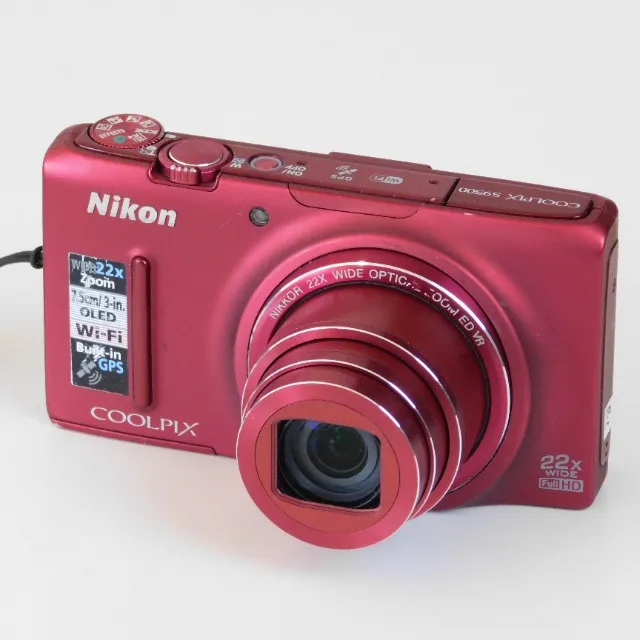 Câmera Nikon Coolpix S9500 22x com GPS Vintage - Câmeras e