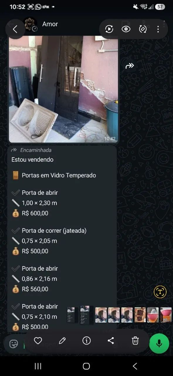 Portas de vidro