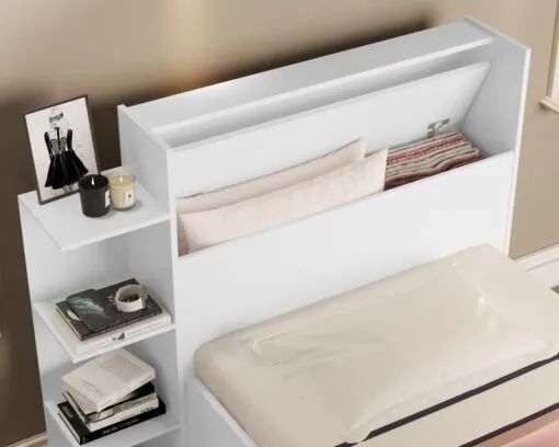 Cama Solteiro Isa com Baú - Entrega Rápida  - Foto 2