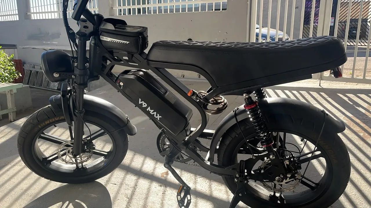Bicicleta Elétrica V9 Max  - Foto 4