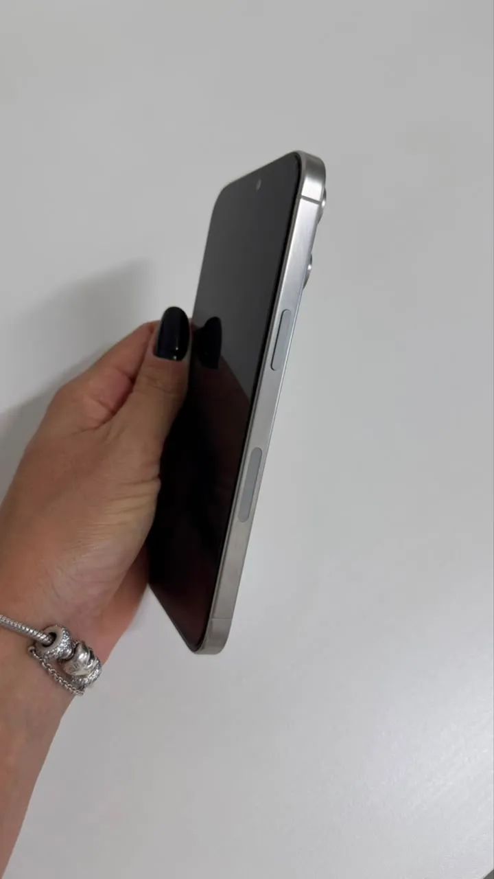 iPhone 15 Pro Max 256GB Prata | Caixa + NF  - Foto 5