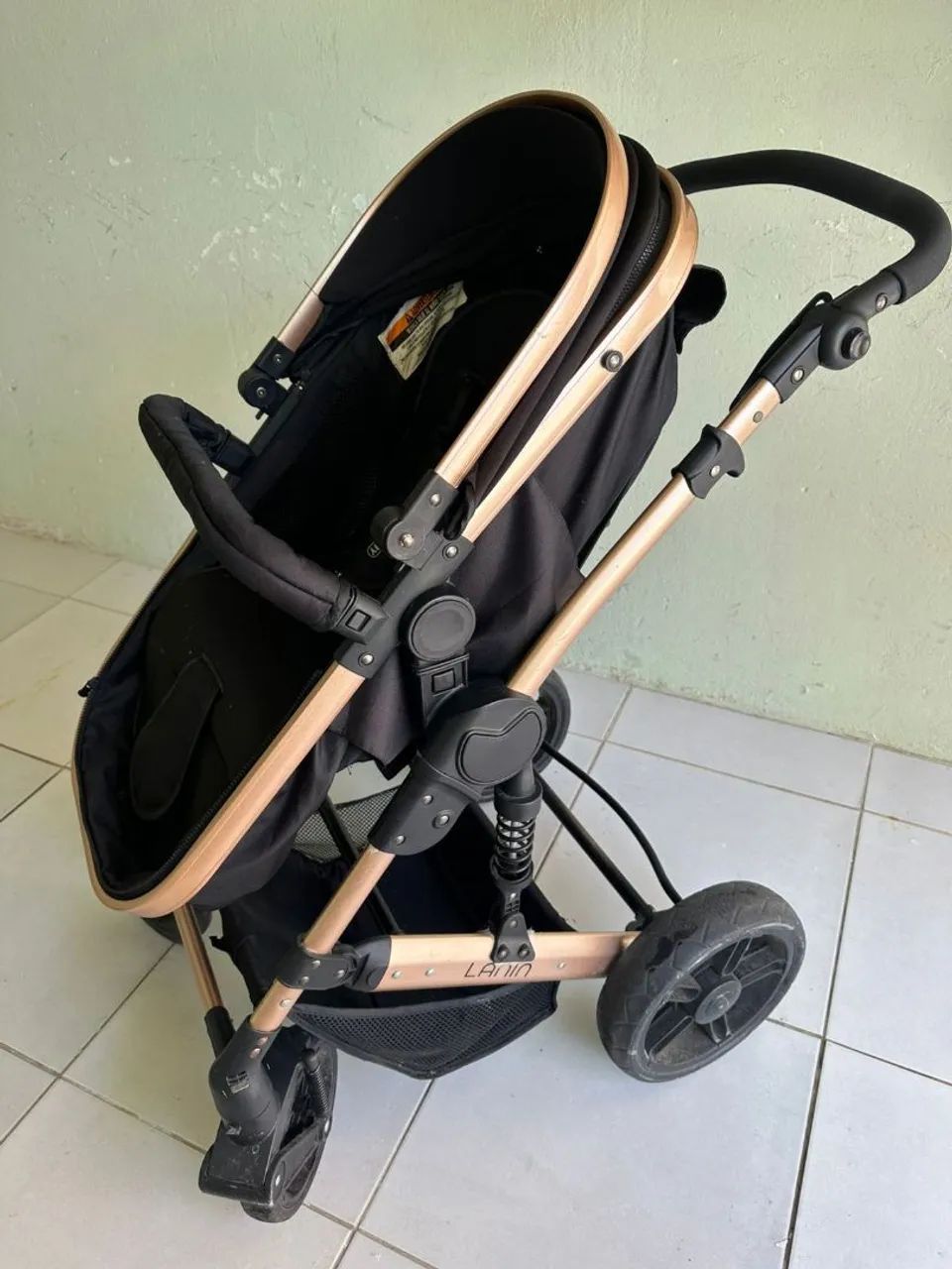 Carrinho de bebe 3 em 1 - Foto 2