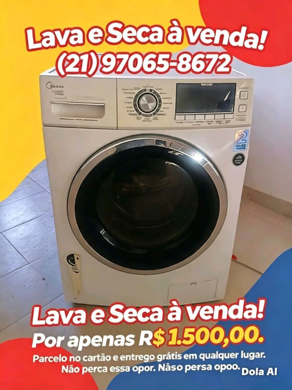 Lava e Seca Mideia