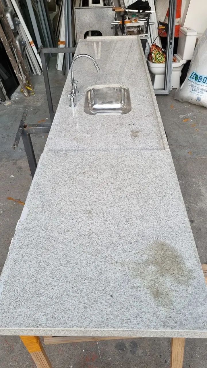 Pia Itaunas 2,80 com parte seca e Cooktop - Foto 3