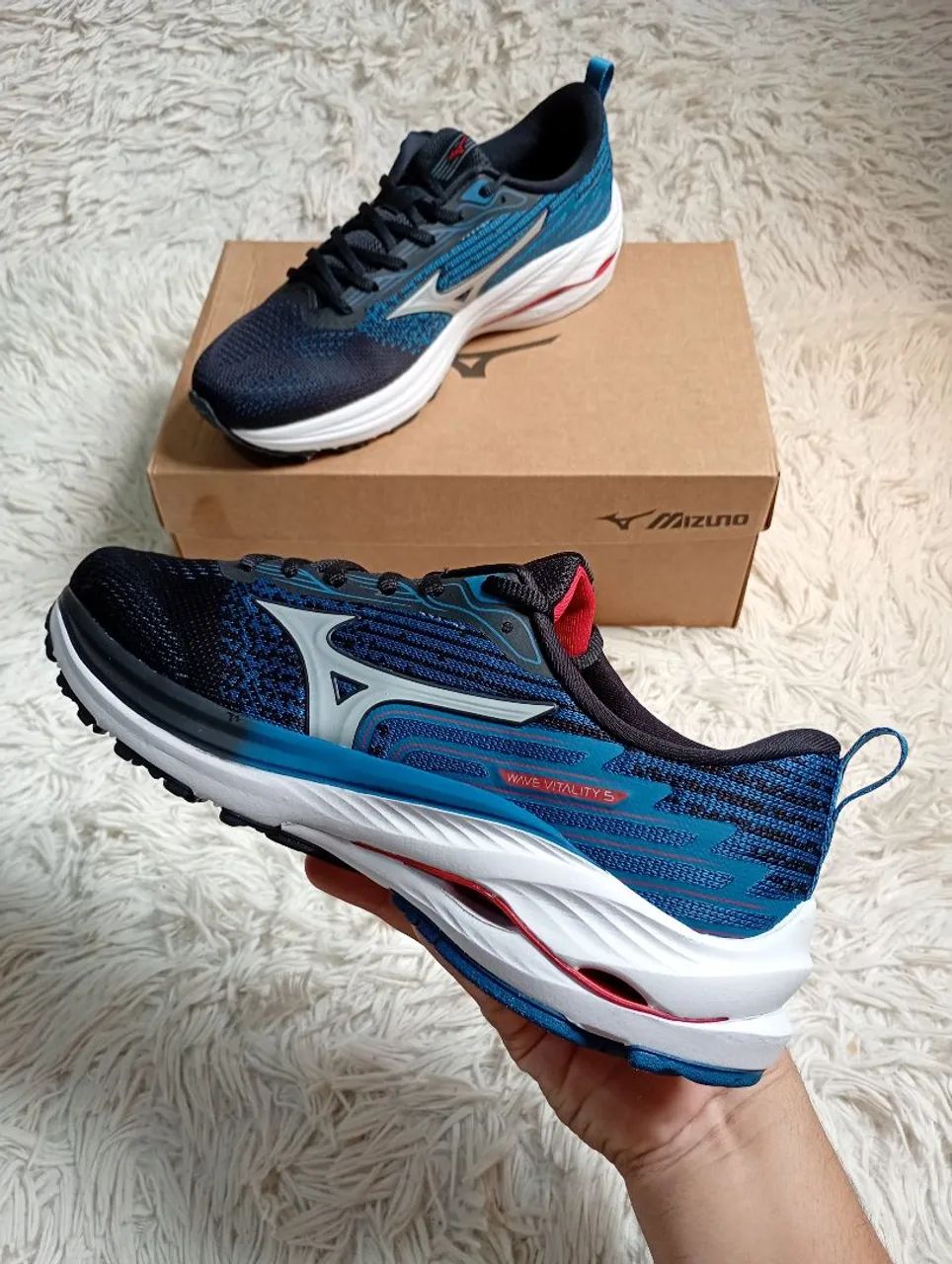 Tênis Original Mizuno Wave Vitality 5 masculino - Foto 4