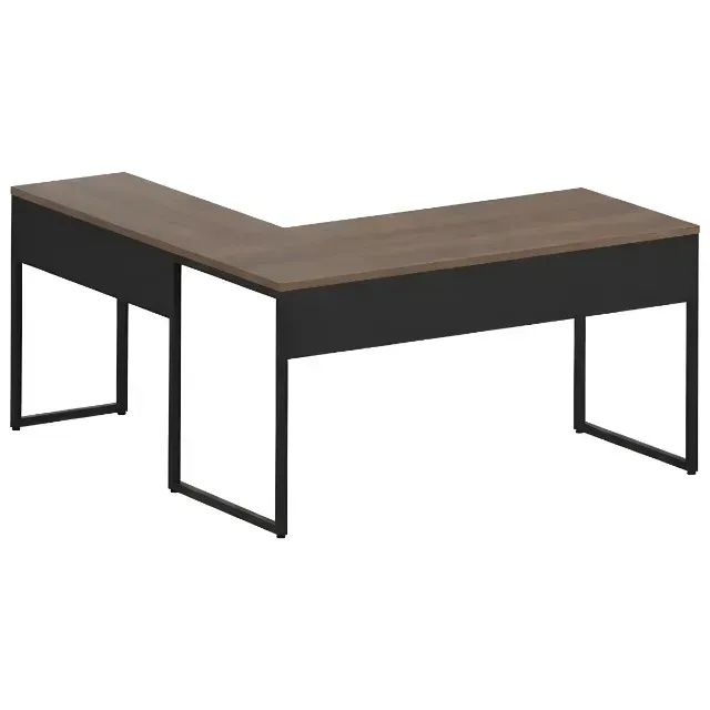 Mesa em L Industrial - Mesa em L Industrial Angular Tampo 25mm