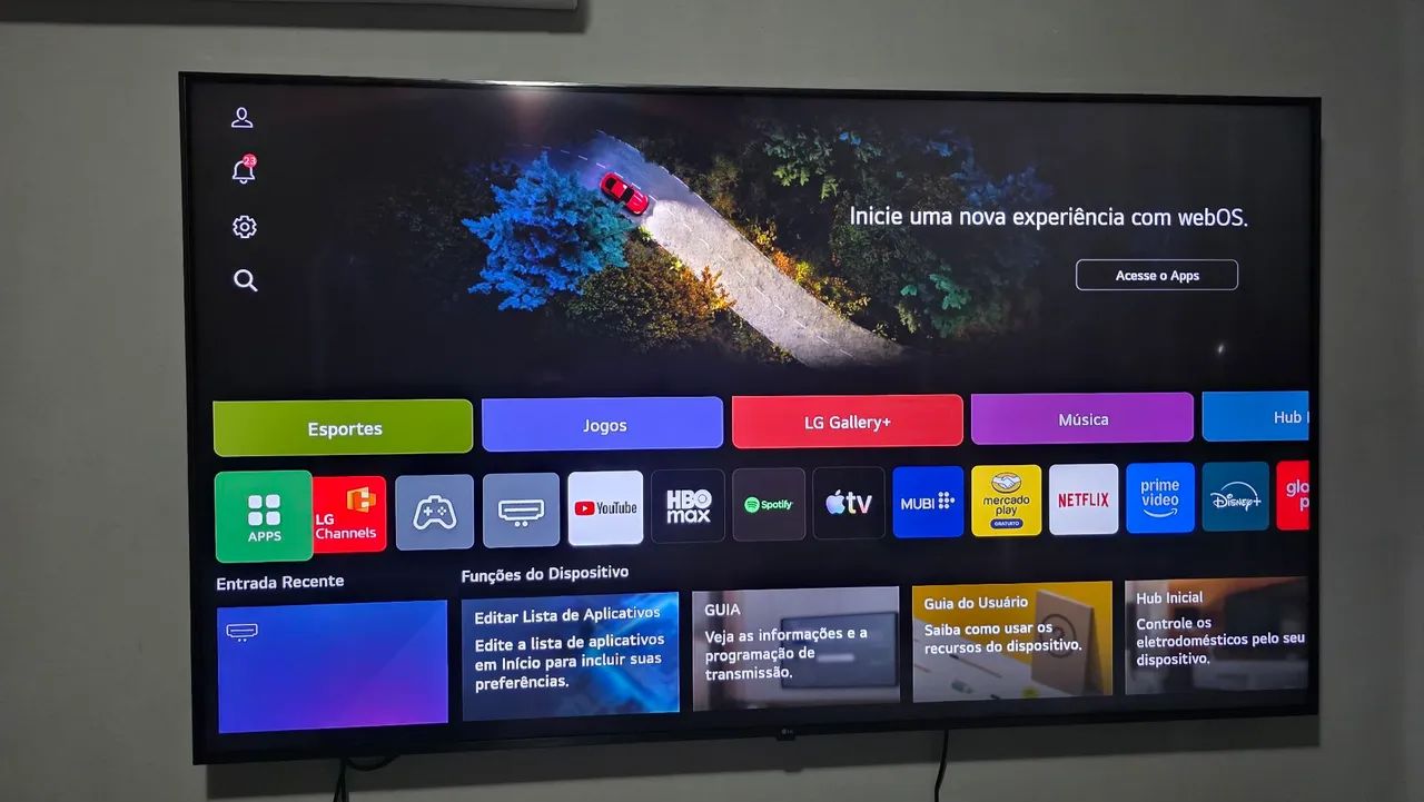 TV LG 4K 65" Ainda na Garantia