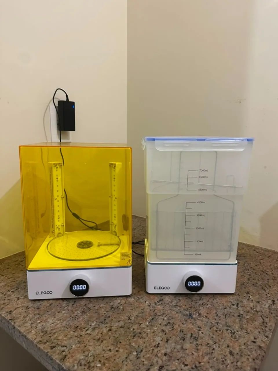 Impressora 3D Elegoo Saturn 4 Ultra + Lava e Cura + Kit Compressor e Aerógrafo - Foto 3