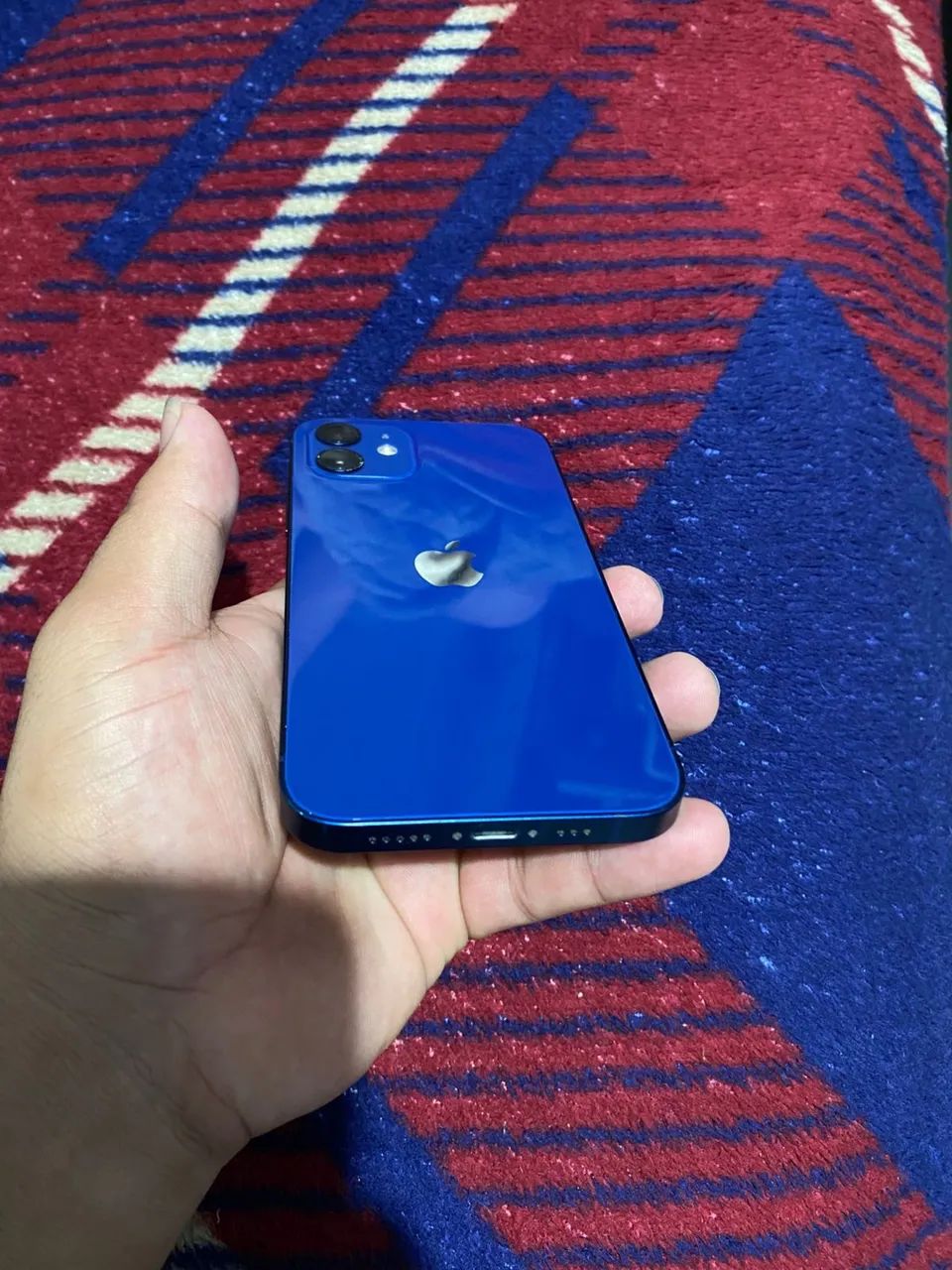 iPhone 12 128GB Azul - Impecável - Foto 4