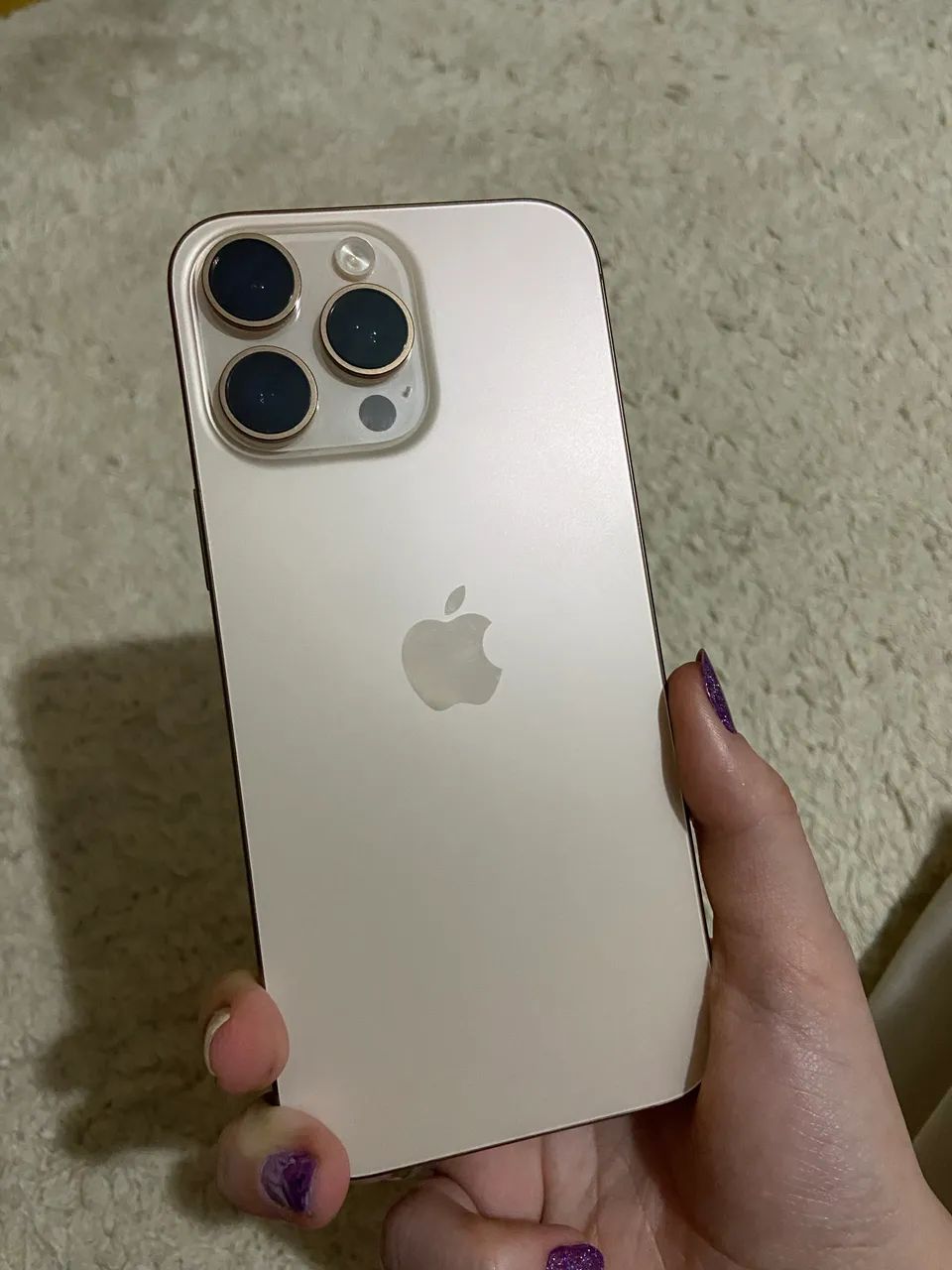Iphone 16 Pro Max 256Gb Titânio Deserto  - Foto 4