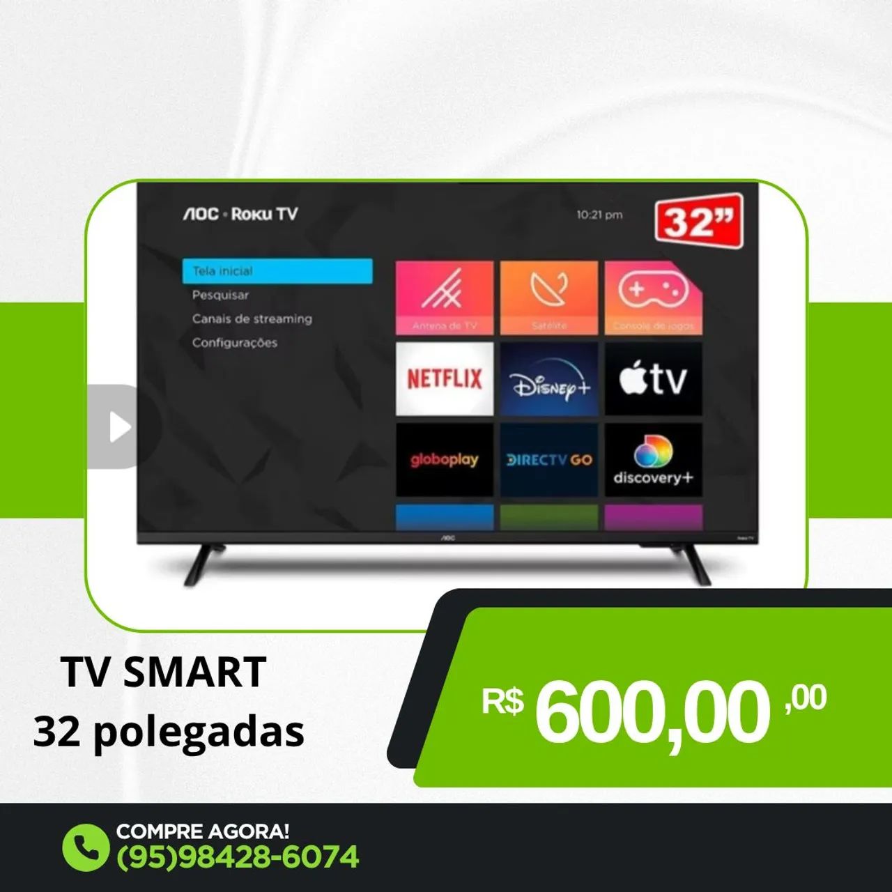Vende-se televisão 