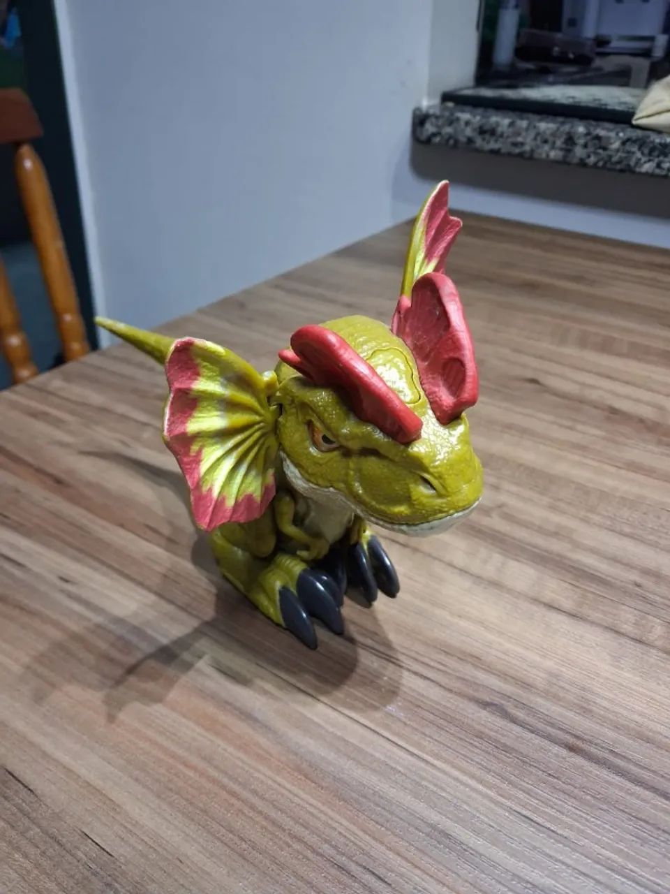 Dinossauro Mattel - Funcionando perfeitamente.