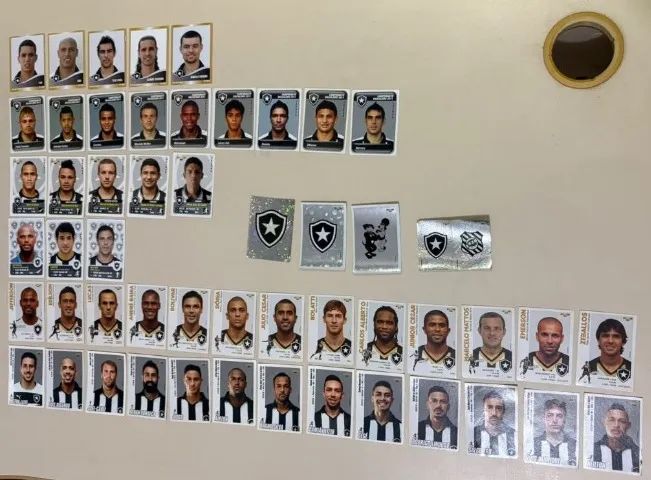 Figurinhas Panini Botafogo Brasileirão