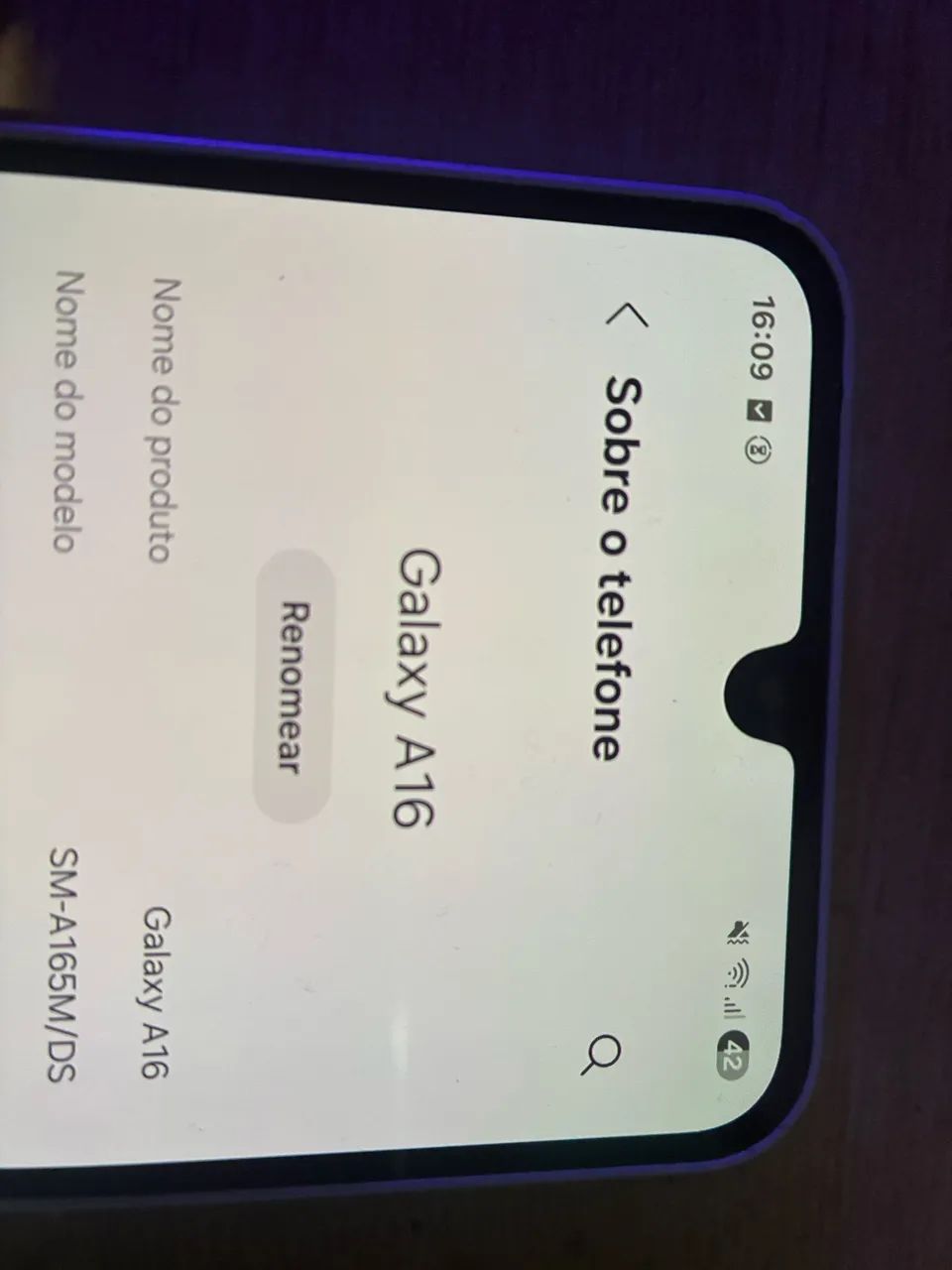 Galaxy A16 128Gb PERFEITO ESTADO - Foto 2
