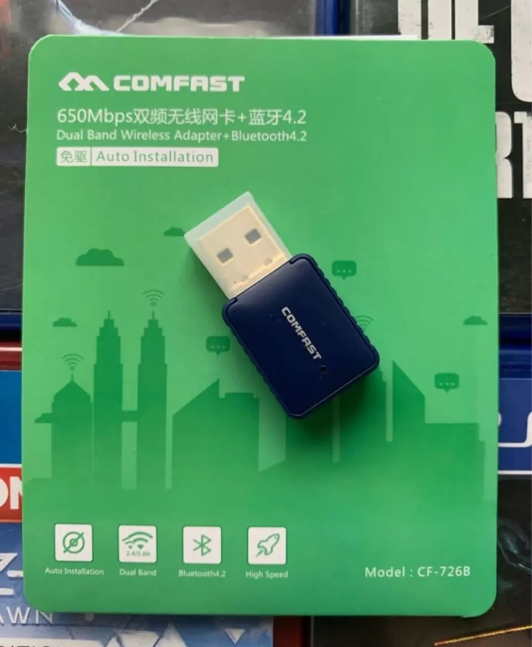 Promoção - Wifi comfast Dual Band 2.4 e 5ghz Comfast com Bluetooth integrado - Foto 3
